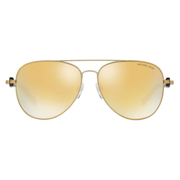 Michael Kors Pandora Sunglasses Liquid Gold Lens